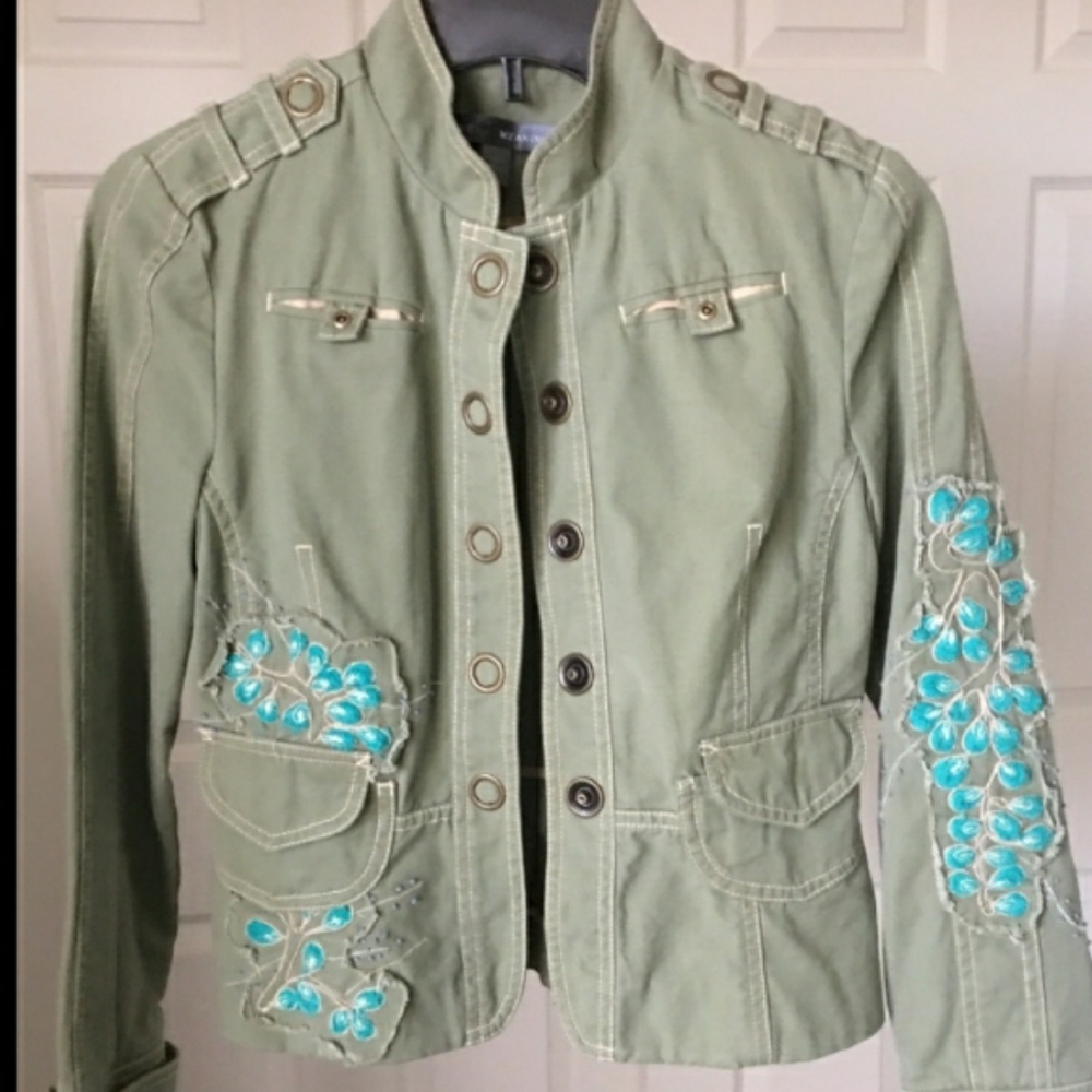 Army green jacket
